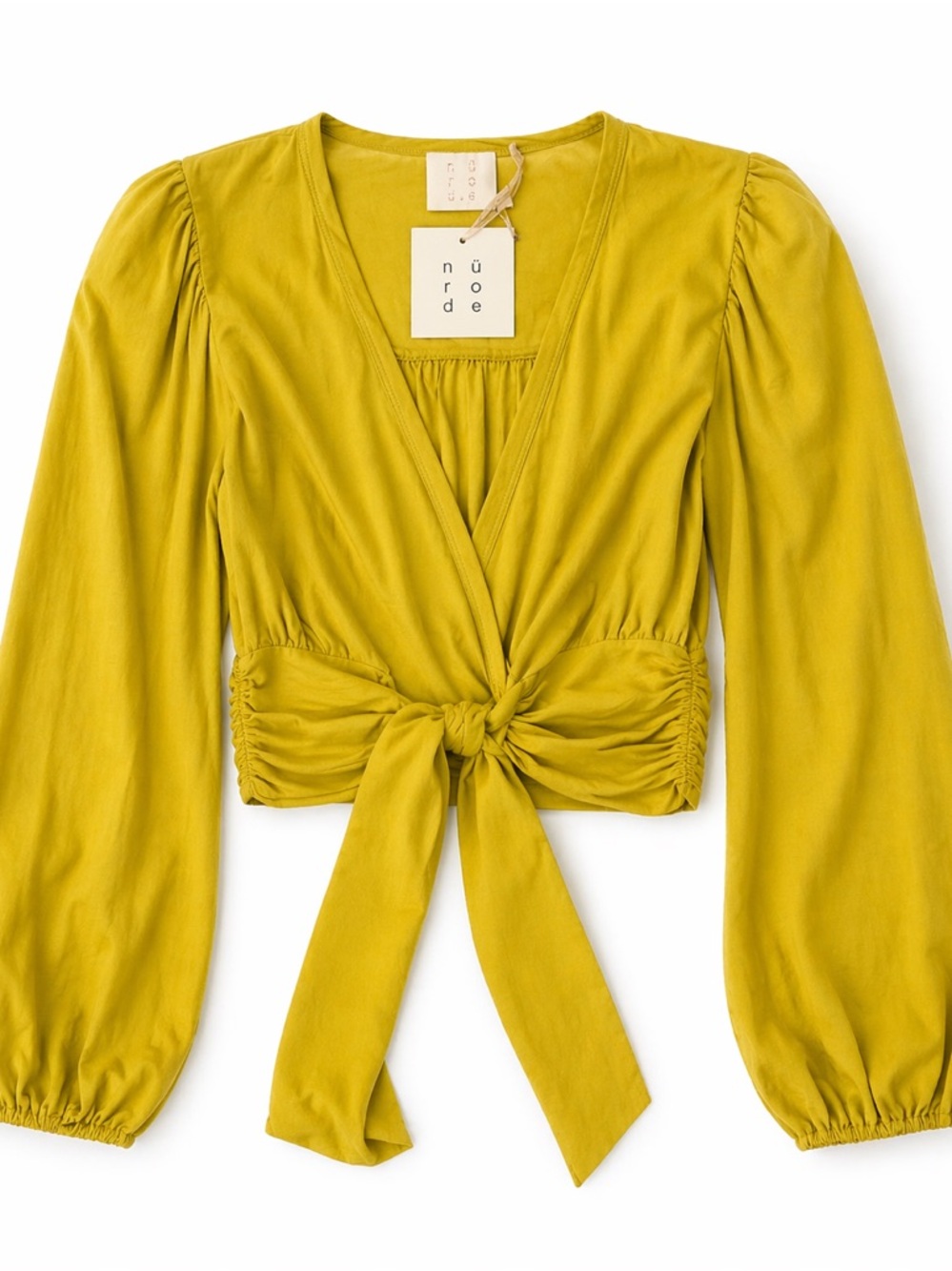 Yellow Women's Blouse - Bright Lemon